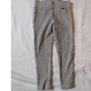 Zara‎ girls black pinstripe pants size 5